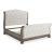 Ardenfield Fabric/Wood Upholstered Sleigh Bed
