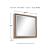 SM Cabalynn Wood/Glass Mirror