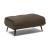 Talento Fabric/Leather Large Ottoman