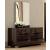 B 62/63 6-Drawer Dresser & Mirror