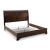 Brookbauer Wood Veneer Queen Size Sleigh Bed