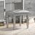 SM Valentino Wood Vanity Stool
