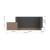 Narbutas Reception Unit w/PET Felt Front & Side Storage Cabinet (without desk)