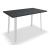 Ogi A Office Single Straight Desk, W47.2