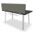Ogi A Office Single Straight Desk, W55.1