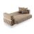 Bambi Microfiber Convertible Storage Living Room Set