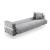 Bambi Microfiber Convertible Storage Living Room Set