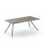 Arqus Veneer Executive Desk with Tapering Desktop