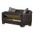 Barato PU Convertible Loveseat