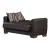 Barato PU Convertible Loveseat