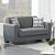 Barato Fabric Convertible Loveseat