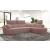 Barcelona Microfiber Fabric L-Shaped Sectional Sofa w/Right Bumper Chaise