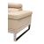 Baxter L-Shaped Leather Sectional with Left Chaise & Motion Headrest
