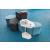 Bazalto Coffee Table w/ Metal Base