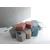 Bazalto Coffee Table w/ Metal Base