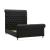 Empire Fabric Tufted Sleigh Full Size Bed