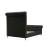 Empire Fabric Tufted Sleigh Full Size Bed
