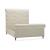 Empire Fabric Tufted Sleigh Full Size Bed