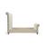 Empire Fabric Tufted Sleigh Full Size Bed
