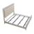 Sliverfluff PU/Wood Panel Bed w/LED Light, Eastern King Size
