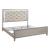 Sliverfluff PU/Wood Panel Bedroom Set w/LED Light