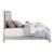 Sliverfluff PU/Wood Storage Panel Bed w/LED Light
