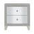 Sliverfluff PU/Wood Storage Panel Bedroom Set w/LED Light