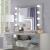 Sliverfluff Wood Mirror w/LED Lights