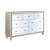 Sliverfluff Mirror/Wood Dresser w/7 Drawers
