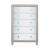 Sliverfluff PU/Wood Storage Panel Bedroom Set w/LED Light