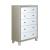 Sliverfluff PU/Wood Storage Panel Bedroom Set w/LED Light
