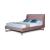Heather Velvet Platform Full Size Bed