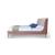 Heather Velvet Platform Full Size Bed