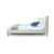 Heather Velvet Platform Full Size Bed
