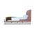 Heather Velvet Platform Twin Size Bed