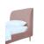 Heather Velvet Platform Twin Size Bed