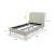 Heather Velvet Platform Bed