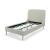 Heather Velvet Platform Bed