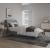 Heather Velvet Platform Twin Size Bed