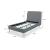 Heather Velvet Platform Twin Size Bed