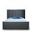 Kingdom Faux Leather Queen Size Bed