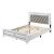 Casilda PU/Wood Panel Bed w/LED Light, Eastern King Size