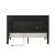 Casilda PU/Wood Panel Bed w/LED Light, Queen Size