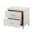 Casilda Wood Nightstand w/2 Drawers