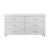 Casilda PU/Wood Panel Bedroom Set w/LED Light