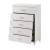 Casilda PU/Wood Panel Bedroom Set w/LED Light