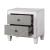Katia Wood Nightstand w/2 Drawers