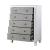 Katia Wood Chest w/5 Drawers