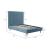 Crosby Velvet Platform Full Size Bed