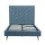 Crosby Velvet Platform Full Size Bed